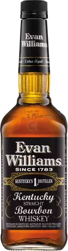 Evan Williams Straight Bourbon Black Label 86 375Ml