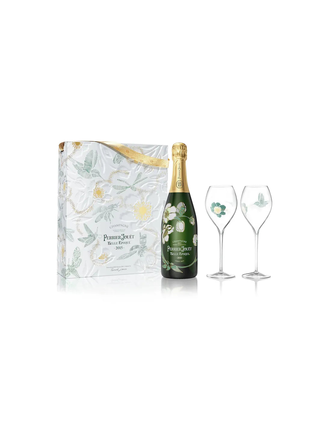 Perrier Jouet Champagne Brut Belle Epoque 2015 W/ Gift Box 750Ml