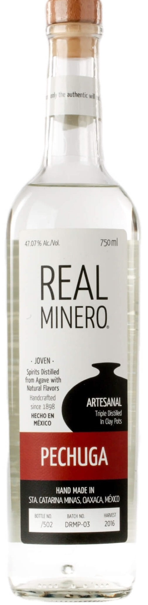 Real Minero Destilado De Agave, Pechuga, Real Minero