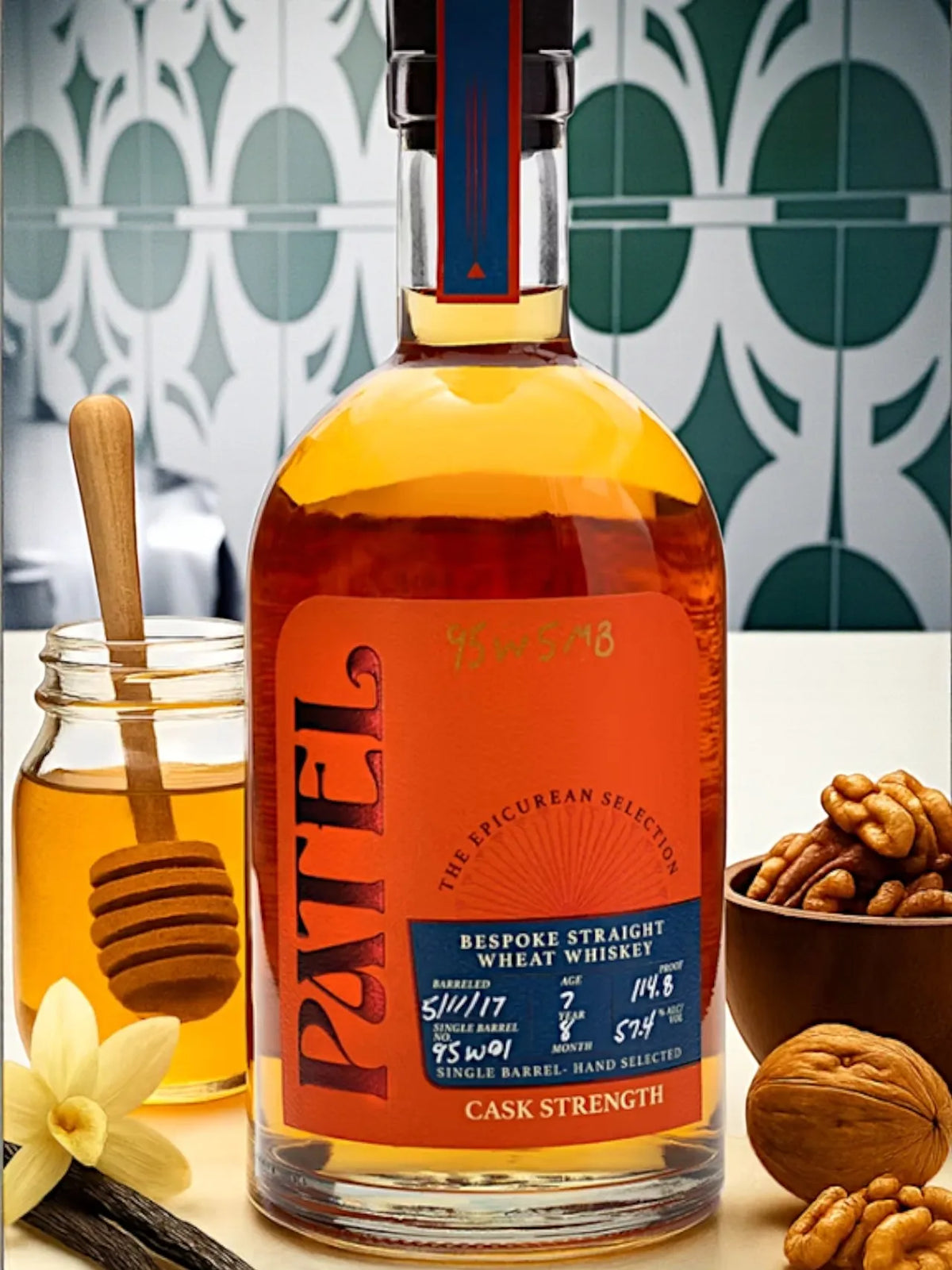 Patel Bespoke Wheat Whiskey 115 proof