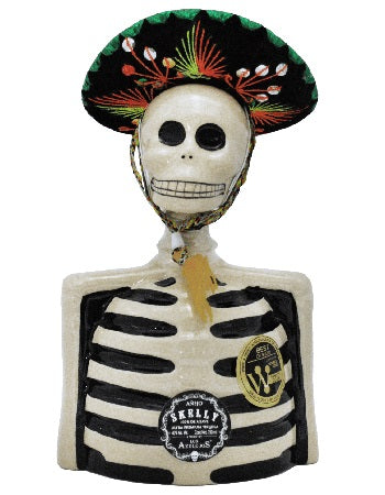 Azulejos Tequila Skelly Tequila Anejo 750 Ml