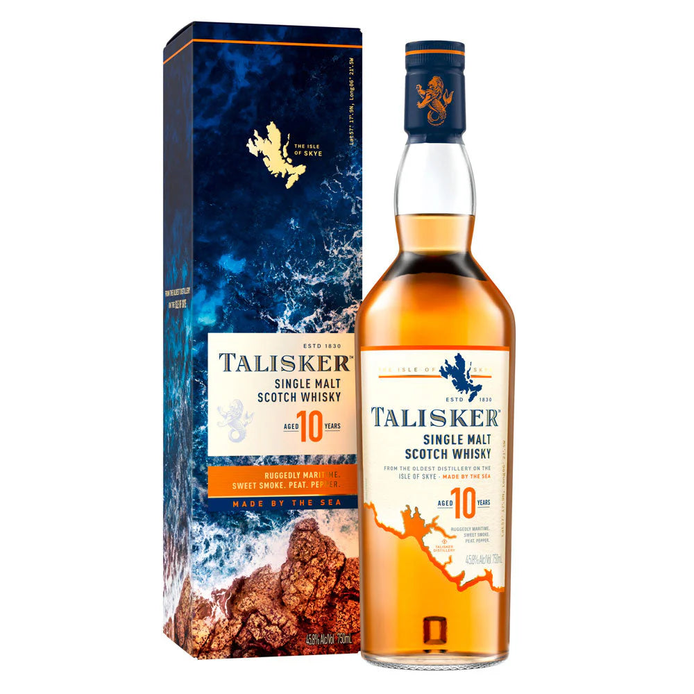 Talisker Single Malt Scotch 10 Yr 91.6 750Ml