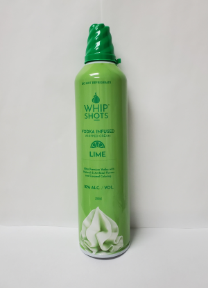Cardi B's Whip Shots Vodka Infused Lime Whipped Cream 200ml