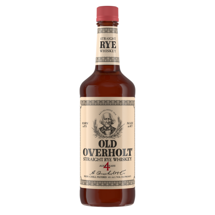 Old Overholt Straight Rye Whiskey 4 Yr 86 1L