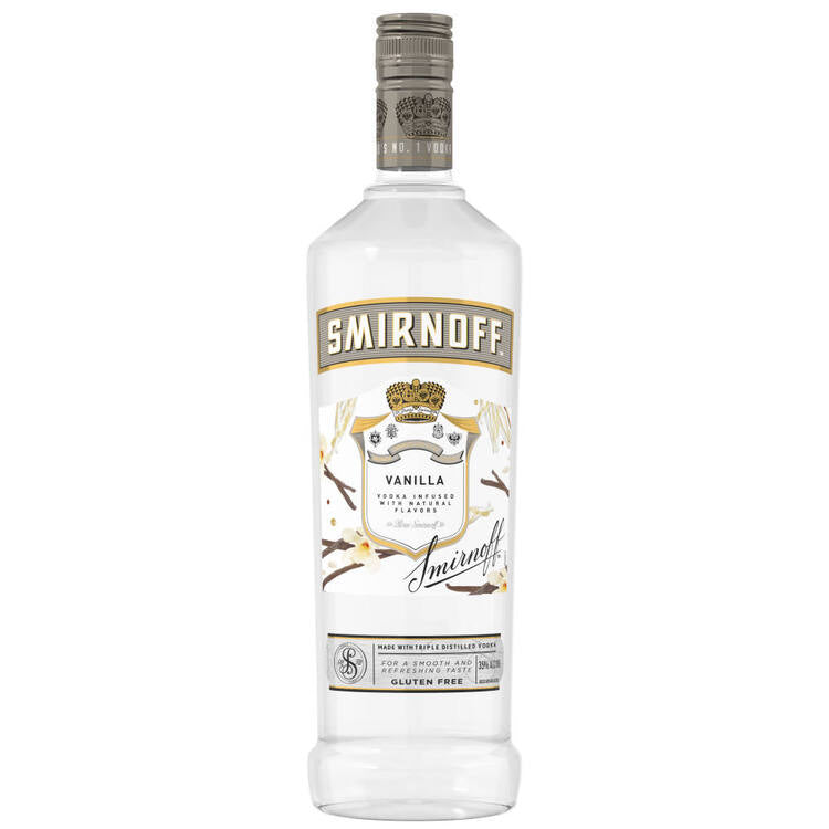 Smirnoff Vodka Vanilla Flavored 60 750Ml