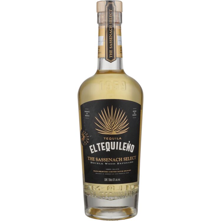 El Tequileno Tequila The Sassenach Select Double Wood Reposado 84 750Ml