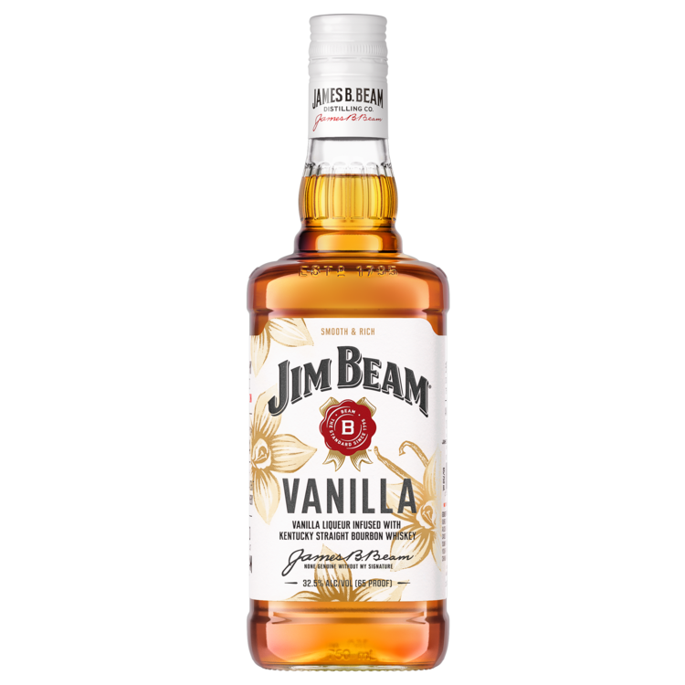 Jim Beam Vanilla Flavored Whiskey 65 1.75L