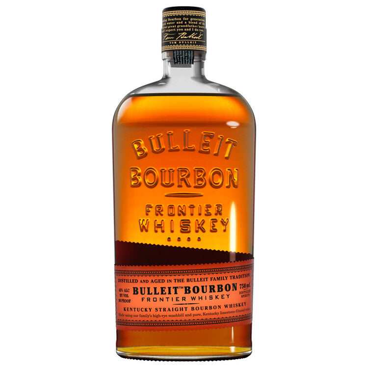 Bulleit Straight Bourbon Frontier Whiskey 6 Yr 90 1.75L