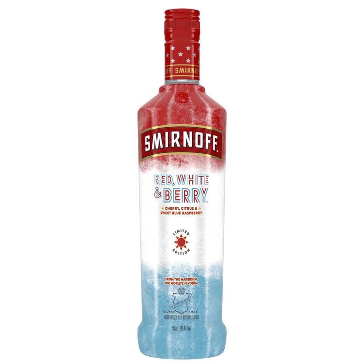 Smirnoff Red White & Berry Flavored Vodka 60 1L