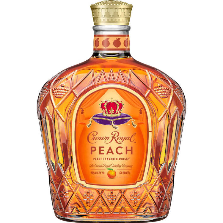 Crown Royal Peach Flavored Whiskey 70 1L