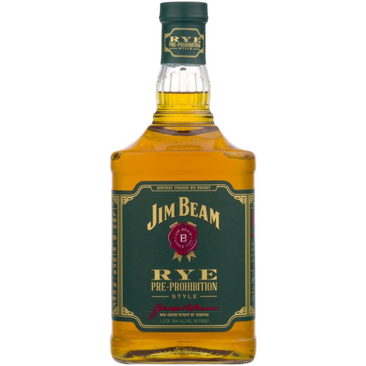 Jim Beam Straight Rye Whiskey Pre Prohibition Style Rye 90 750Ml