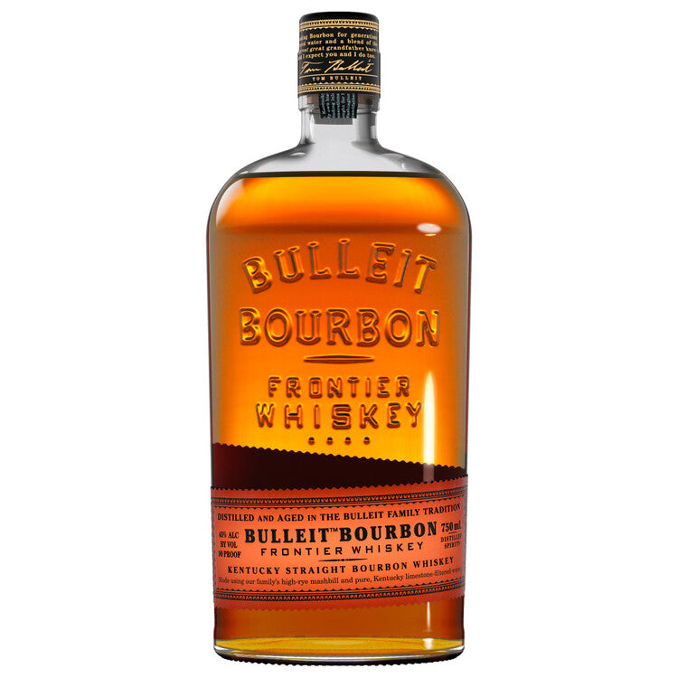 Bulleit Straight Bourbon Frontier Whiskey 6 Yr 90 375Ml