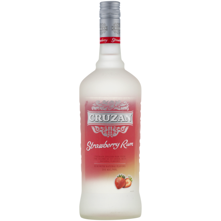 Cruzan Strawberry Flavored Rum 42 750Ml