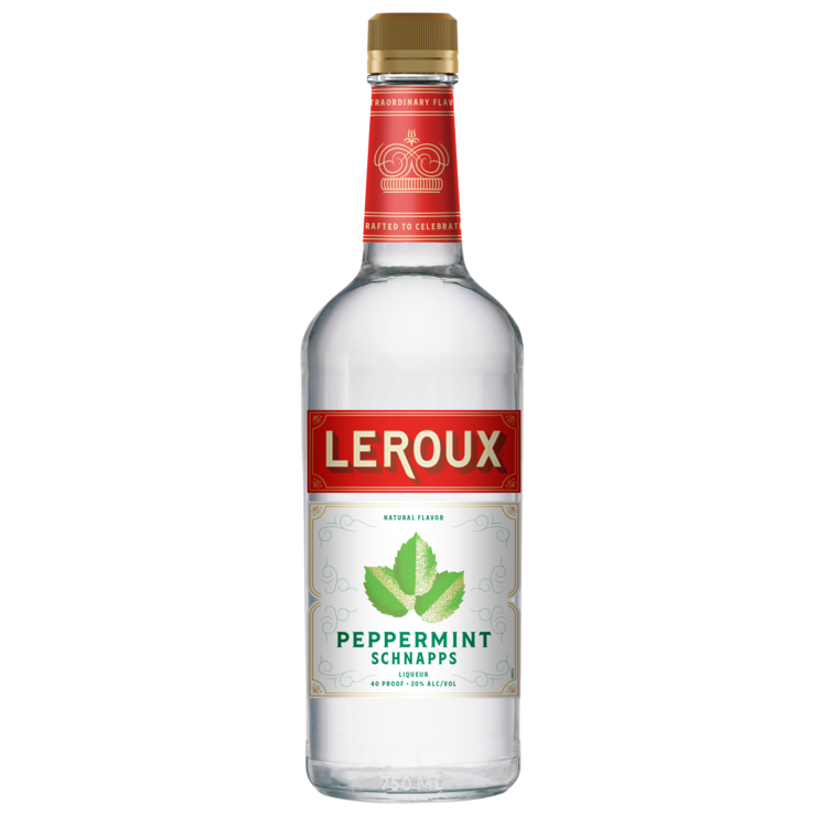 Leroux Peppermint Schnapps 40 1.75L