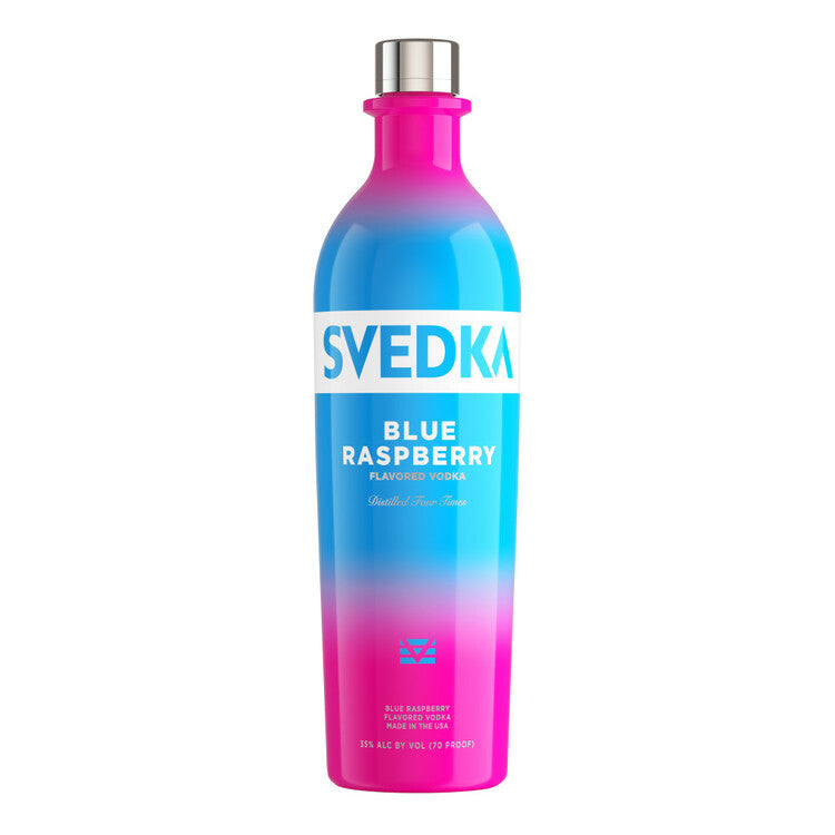 Svedka Blue Raspberry Flavored Vodka 70 1L