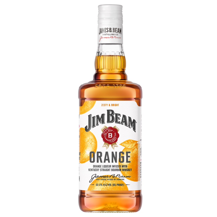 Jim Beam Orange Flavored Whiskey 65 750Ml