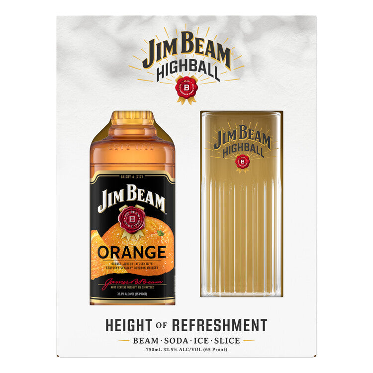 Jim Beam Orange Infused Straight Bourbon 65 1.75L