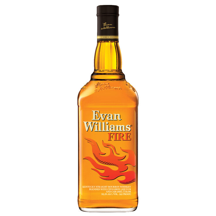 Evan Williams Cinnamon Whiskey Liqueur Fire 70 750Ml