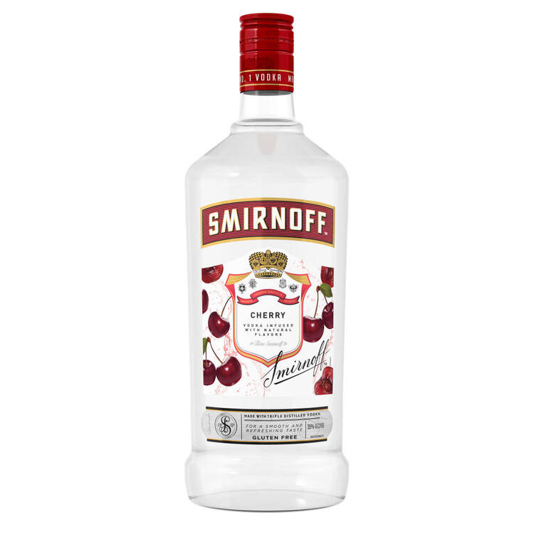 Smirnoff Cherry Flavored Vodka 70 1.75L