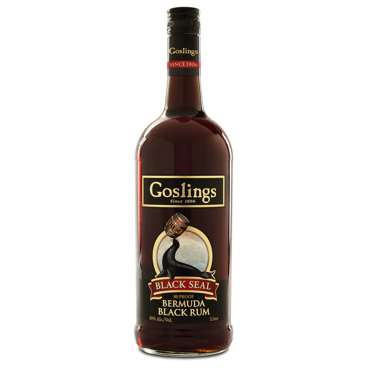 Goslings Dark Rum Black Seal Artist Edition 80 750Ml