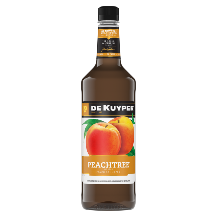 Dekuyper Peach Schnapps Peachtree 30 750Ml