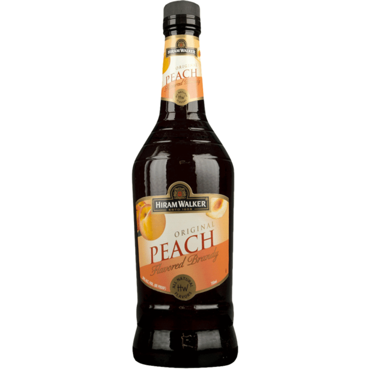 Hiram Walker Peach Flavored Brandy 60 1L