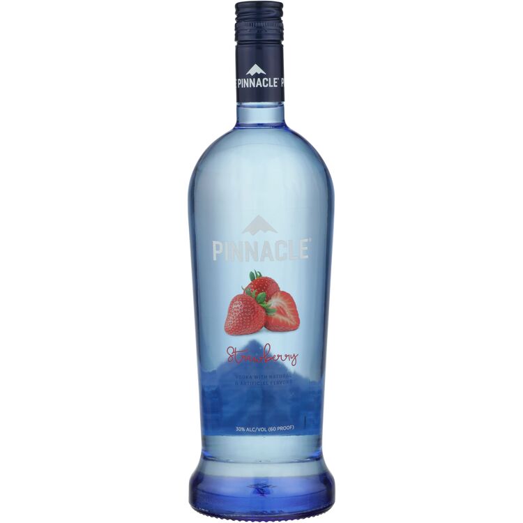 Pinnacle Strawberry Flavored Vodka 60 1L