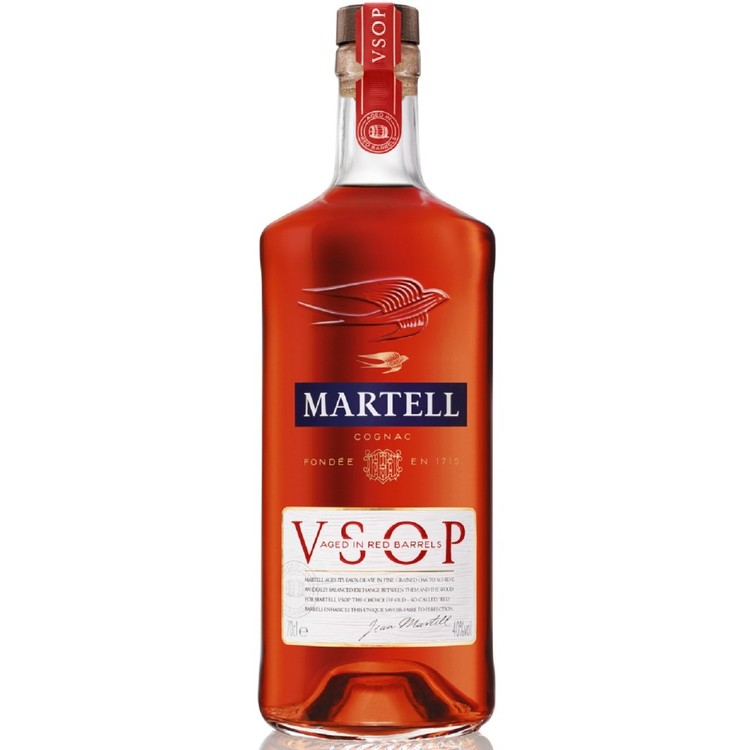 Martell Cognac Vsop aged in Red Barrels 80 750Ml