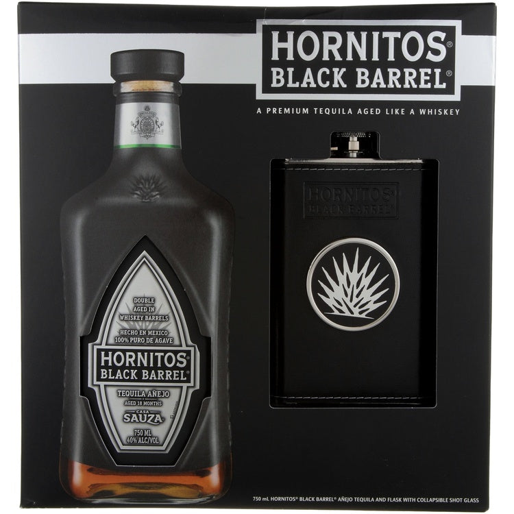 Hornitos Tequila Anejo Black Barrel 80 1L