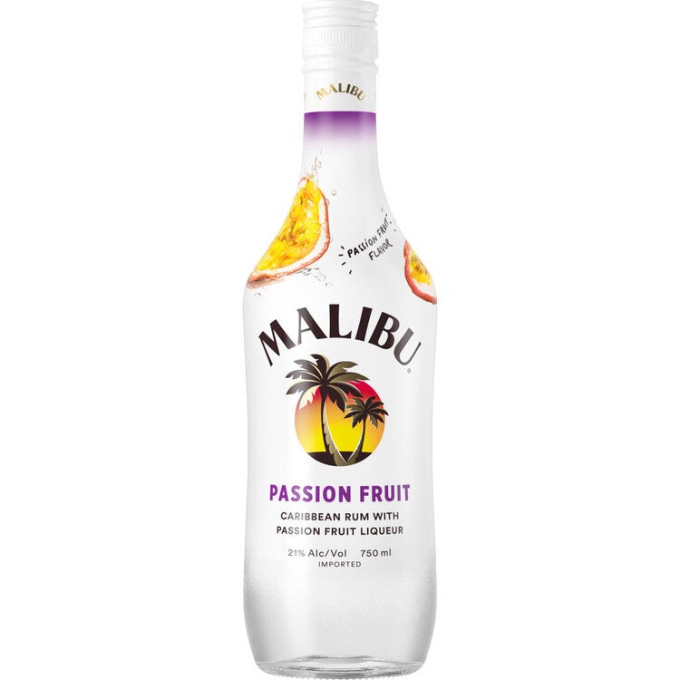 Malibu Passion Fruit Flavored Rum 42 1L