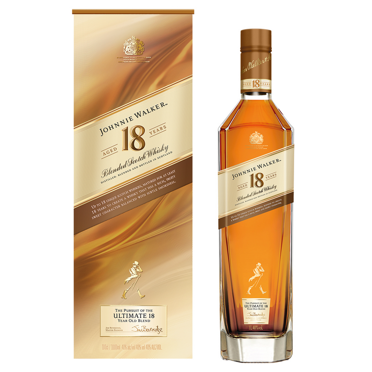 Johnnie Walker Blended Scotch 18 Yr 80 750Ml