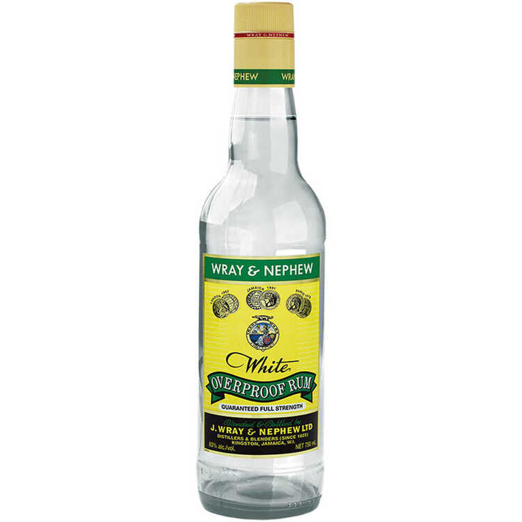 Wray & Nephew Overproof Rum White 126 50Ml