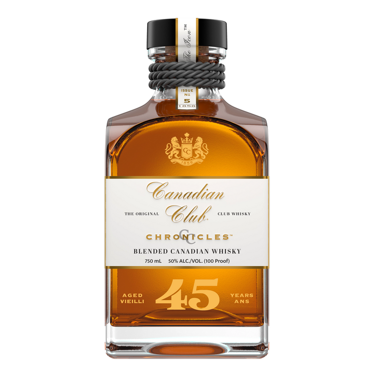 Canadian Club Canadian Whisky Chronicles Issue No. 5 The Icon 45 Yr 100 750Ml
