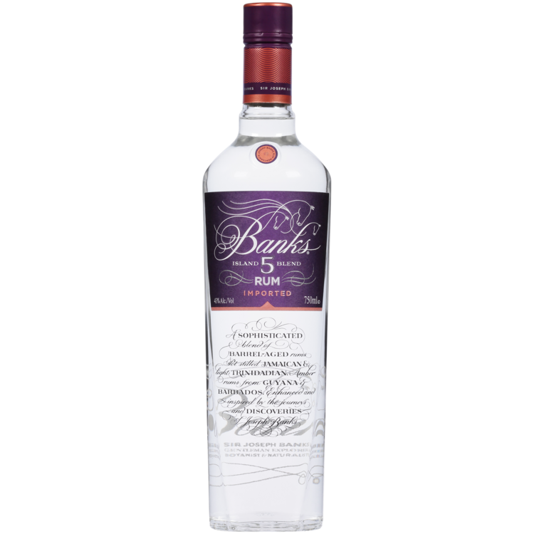 Banks Light Rum 5 Island Blend 86 750Ml