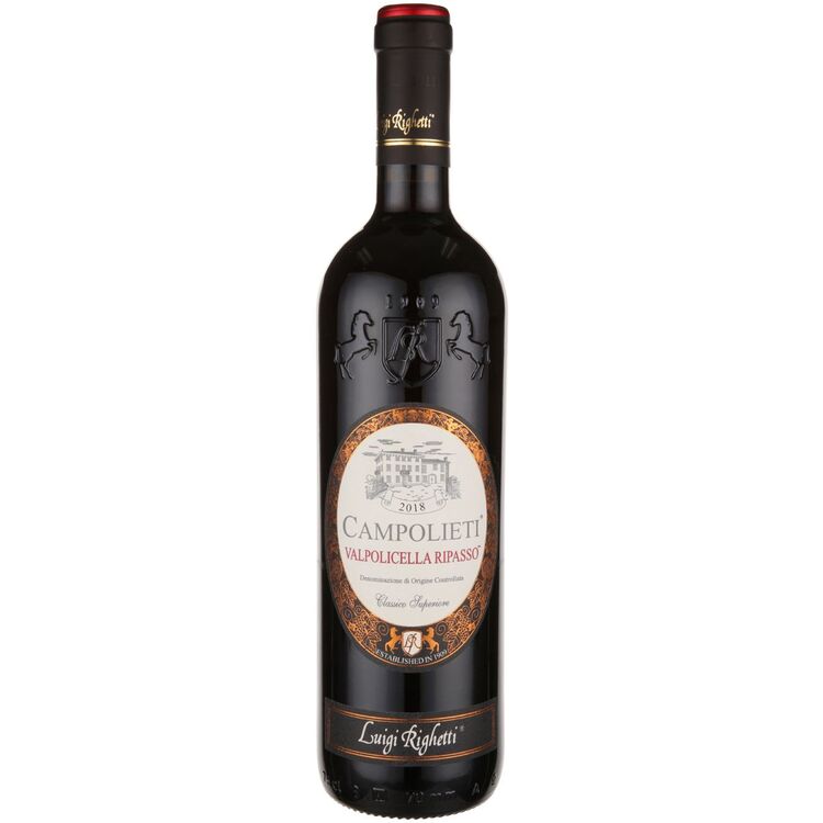 Luigi Righetti Valpolicella Classico Superiore Ripasso Campolieti 750M ...