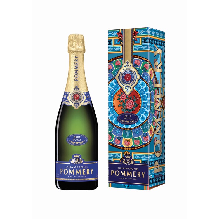 Pommery Champagne Brut Royal W/ Gift Box 750Ml