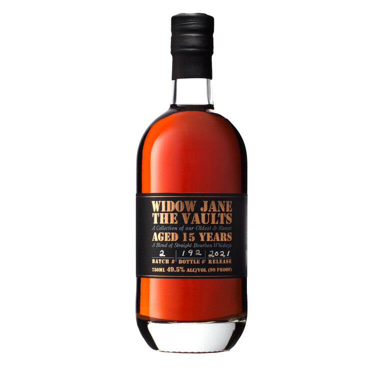 Widow Jane Bourbon The Vaults 15 Yr 99 750Ml