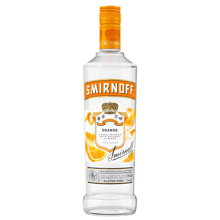 Smirnoff Orange Flavored Vodka 60 1L