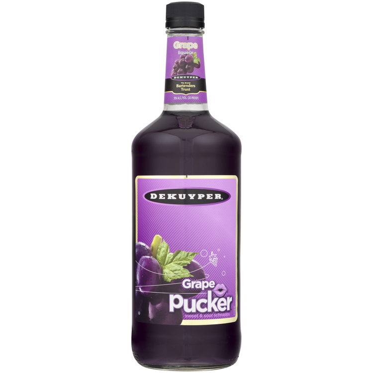 Dekuyper Sour Grape Schnapps Pucker 30 1L