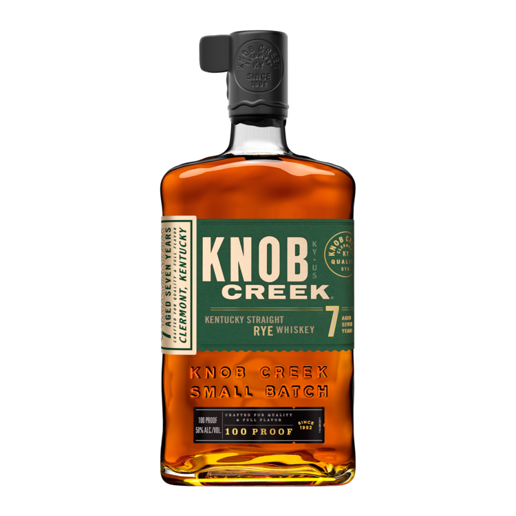 Knob Creek Straight Rye Whiskey Small Batch 7 Yr 100 750Ml