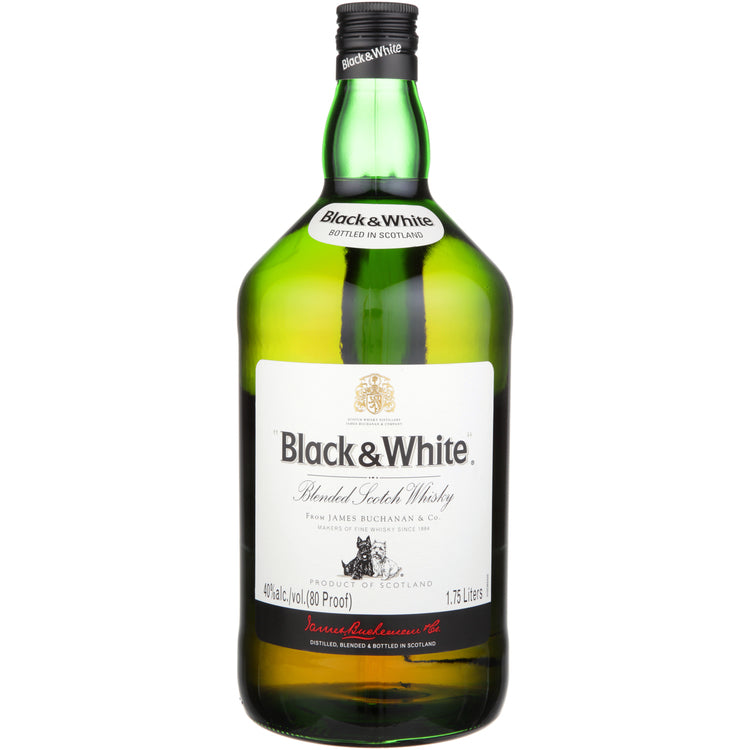 Black & White Blended Scotch 80 1.75L