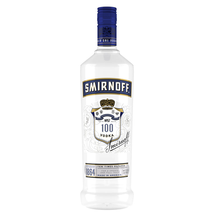 Smirnoff Vodka 100 750Ml