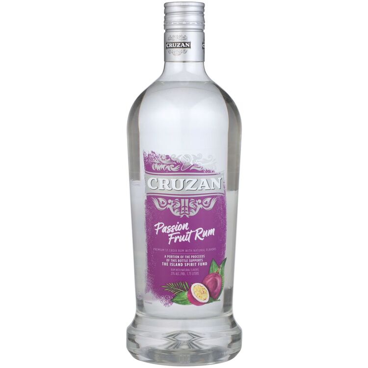 Cruzan Passion Fruit Flavored Rum 42 1.75L