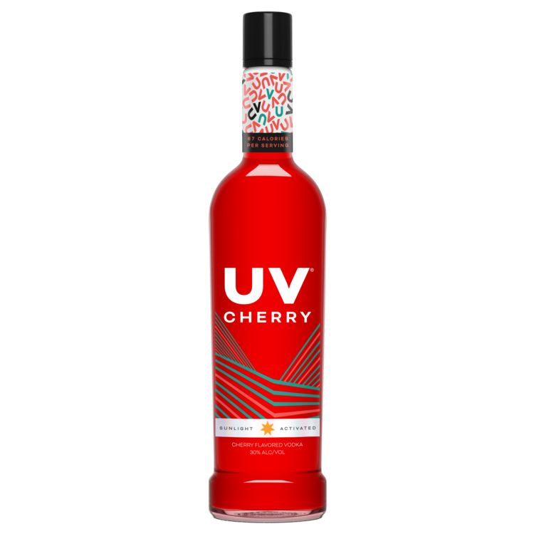 Uv Cherry Flavored Vodka 60 1L