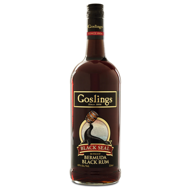 Goslings Black Rum Black Seal 80 1.75L