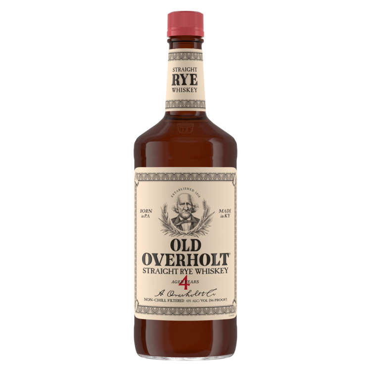 Old Overholt Straight Rye Whiskey 4 Yr 86 750Ml