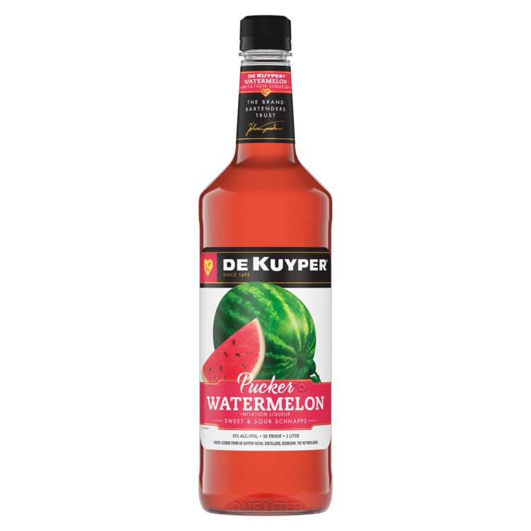 Dekuyper Sour Watermelon Schnapps Pucker 30 1L