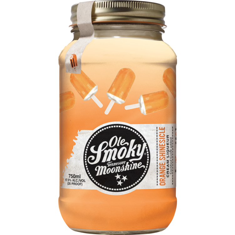 Ole Smoky Orange Shinesicle Cream Liqueur 35 750Ml