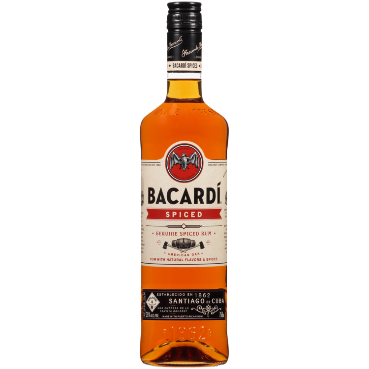 Bacardi Spiced Rum Bacardi Rum Spiced 70 750Ml