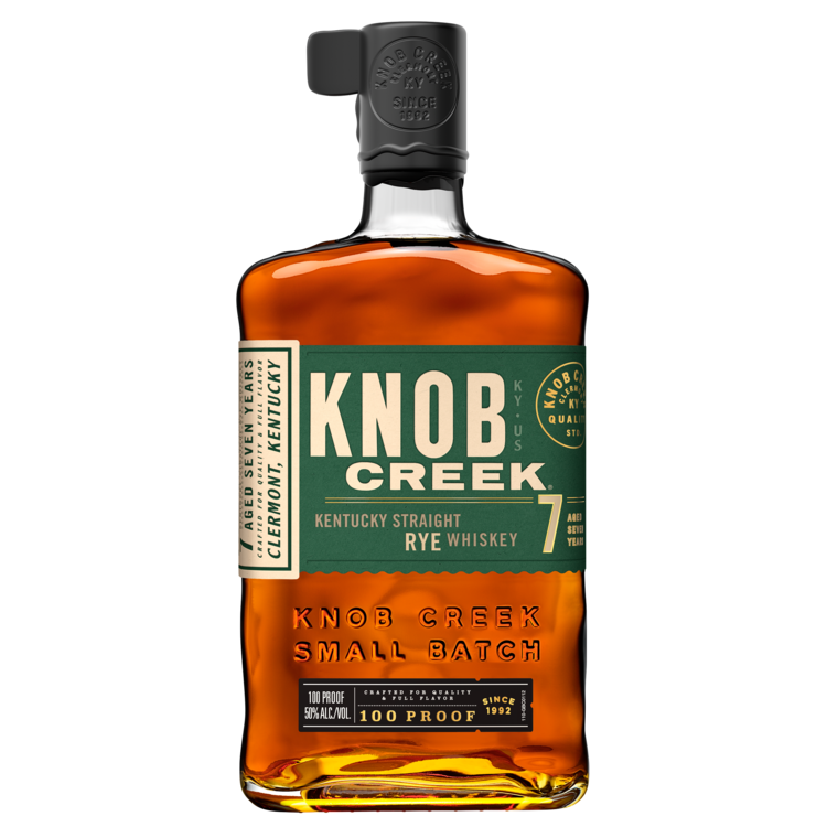 Knob Creek Straight Rye Whiskey Small Batch 7 Yr 100 1L